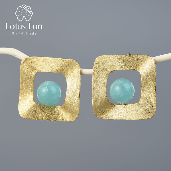 lotus fun natural stone minimalist style uneven square stud earrings real 925 sterling silver 18k gold handmade fine jewelry, Golden;silver
lotus fun natural stone minimalist style uneven square stud earrings real 925 sterling silver 18k gold handmade fine jewelry, Golden;silver