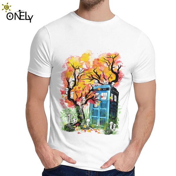 man t-shirt the doctor in the forest nice cotton harajuku man's o-neck cartoon print la camiseta 
man t-shirt the doctor in the forest nice cotton harajuku man's o-neck cartoon print la camiseta