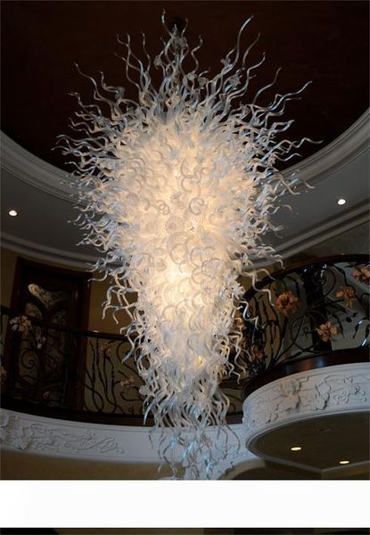100% hand blown chandeliers pendant lamps modern art deco customized white murano glass chihuly style hanging led chandelier
100% hand blown chandeliers pendant lamps modern art deco customized white murano glass chihuly style hanging led chandelier