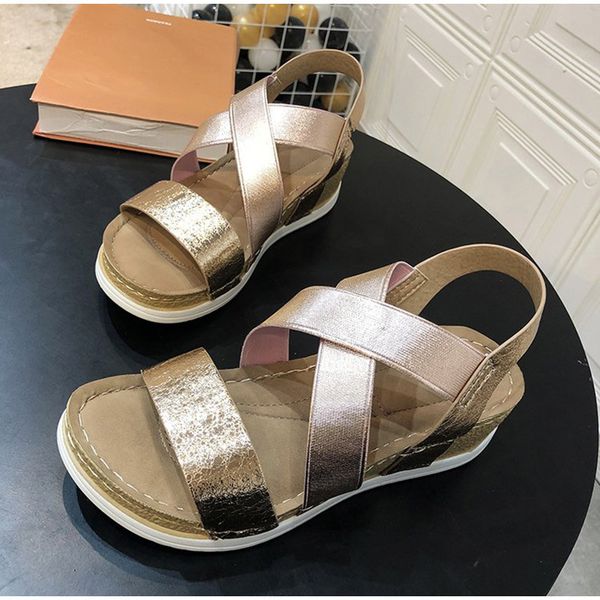 2020 fashion sandals women shoes gladiator open toe elastic sandals female casual women's flat platform beach shoes, Black
2020 fashion sandals women shoes gladiator open toe elastic sandals female casual women's flat platform beach shoes, Black