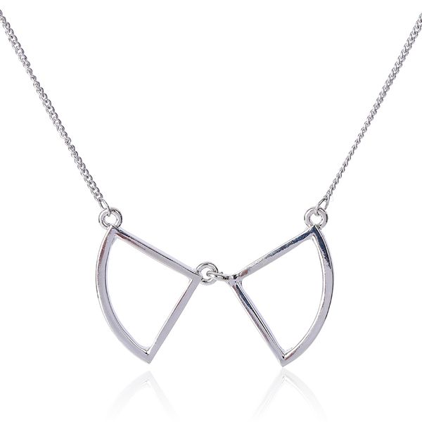 korean version of the new zinc alloy silver color fan-shaped ladies pendant necklace wedding birthday jewelry necklace
korean version of the new zinc alloy silver color fan-shaped ladies pendant necklace wedding birthday jewelry necklace
