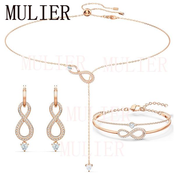 2020 swa fashion new exquisite glittering infinity y necklace, white necklace for girlfriends birthday gift ing, Silver
2020 swa fashion new exquisite glittering infinity y necklace, white necklace for girlfriends birthday gift ing, Silver