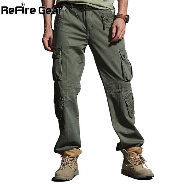 refire gear multi-pockets cargo pants men army fight assault tactical long trousers casual straight cotton work trouser, Black
refire gear multi-pockets cargo pants men army fight assault tactical long trousers casual straight cotton work trouser, Black