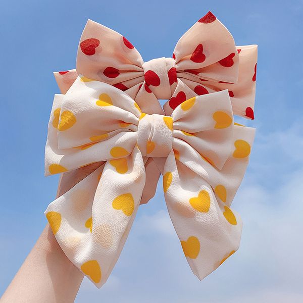 korean net red headdress star with big bow hairpin super fairy cute chiffon wave dot clip little princess hair accessory, Slivery;white
korean net red headdress star with big bow hairpin super fairy cute chiffon wave dot clip little princess hair accessory, Slivery;white