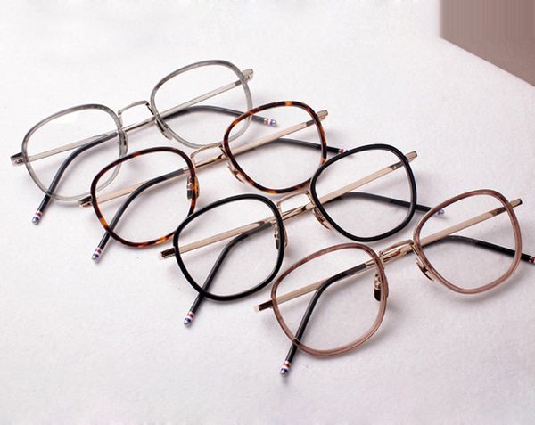 2020 thom computer lenses round eyeglasses optical vintage spectacle frames tb906 retro prescription eyewear oculos de grau, Black
2020 thom computer lenses round eyeglasses optical vintage spectacle frames tb906 retro prescription eyewear oculos de grau, Black