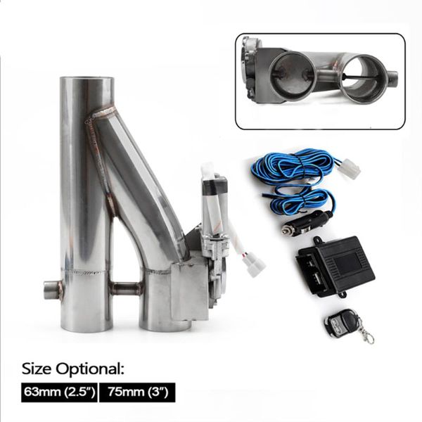 car modified electric exhaust valve set two in one double valve variable remote control sound volume new y pipe exhaust pipe
car modified electric exhaust valve set two in one double valve variable remote control sound volume new y pipe exhaust pipe