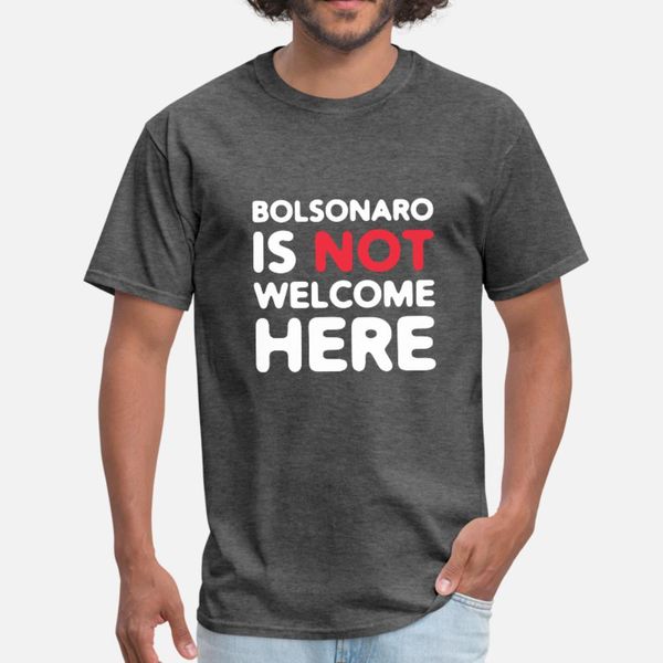 bolsonaro is not welcome here elenao t shirt men designing short sleeve euro size s-3xl standard crazy comical spring cool shirt
bolsonaro is not welcome here elenao t shirt men designing short sleeve euro size s-3xl standard crazy comical spring cool shirt