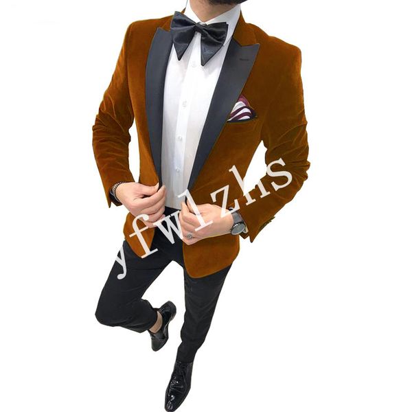новые вельвет groomsmen пик нагрудные свадебные groom tuxedos мужские костюмы венчания / prom / ужин best man blazer (куртка + tie + брюки, Black;gray
новые вельвет groomsmen пик нагрудные свадебные groom tuxedos мужские костюмы венчания / prom / ужин best man blazer (куртка + tie + брюки, Black;gray