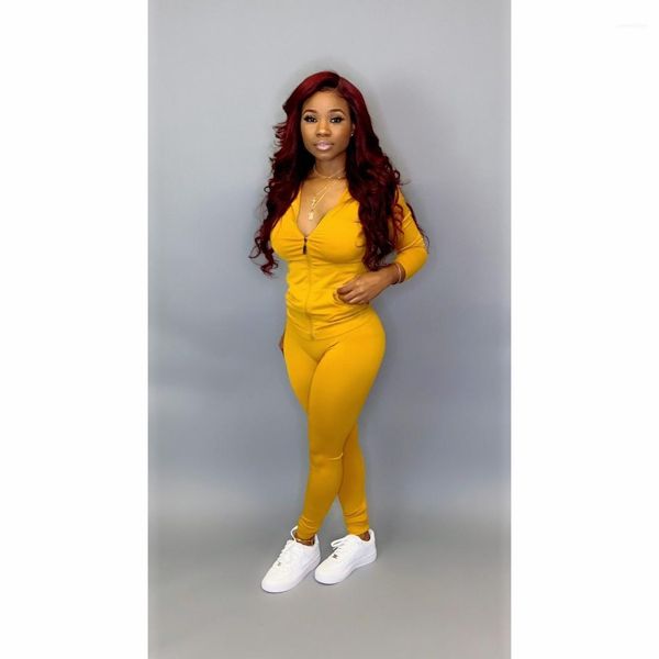 fly pocket women two piece sets autumn long sleeve 2pcs solid color loose womens tracksuits zipper, Gray
fly pocket women two piece sets autumn long sleeve 2pcs solid color loose womens tracksuits zipper, Gray