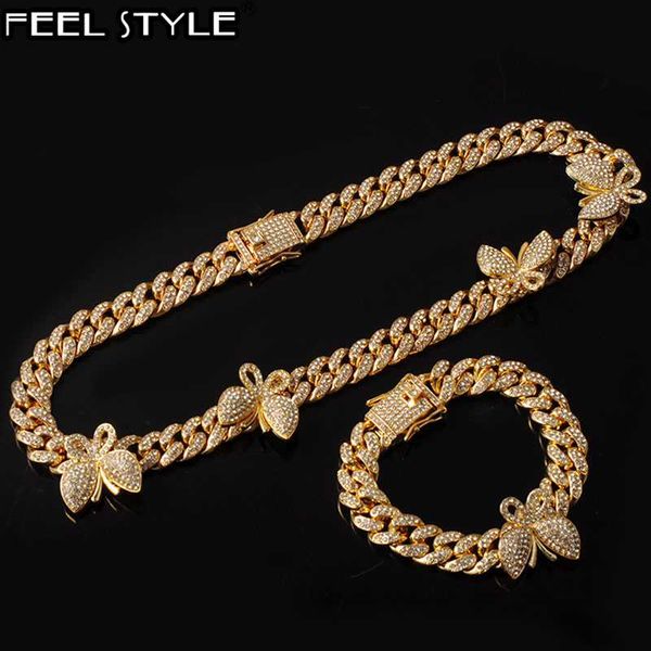 hip hop iced out paved rhinestones 1set full miami curb butterfly cuban chain cz bling rapper necklace bracelet for men jewelry, Silver
hip hop iced out paved rhinestones 1set full miami curb butterfly cuban chain cz bling rapper necklace bracelet for men jewelry, Silver