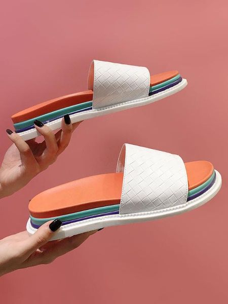 women's shoes slippers outdoor 2020 summer new fashion non-slip thick bottom beach shoes, Black
women's shoes slippers outdoor 2020 summer new fashion non-slip thick bottom beach shoes, Black