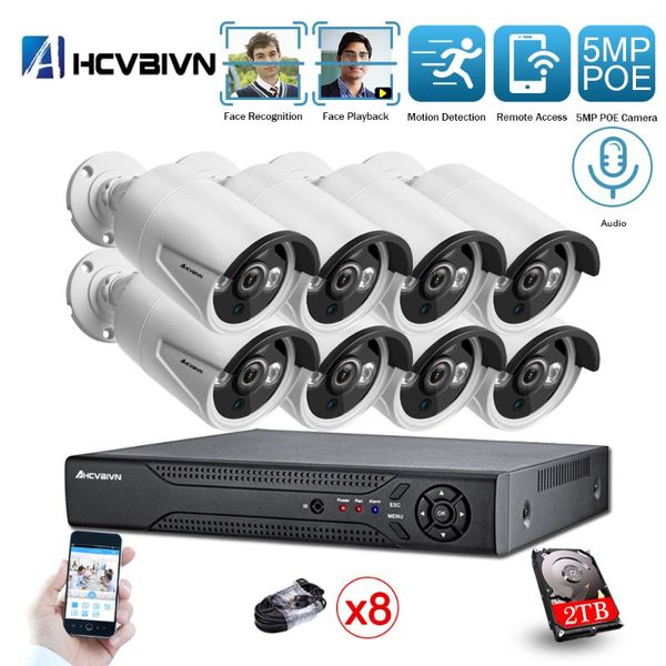 ahcvbivn h.265 8ch 5.0mp audio poe ip camera system outdoor ir-cut cctv video surveillance recorder kit face-recording
ahcvbivn h.265 8ch 5.0mp audio poe ip camera system outdoor ir-cut cctv video surveillance recorder kit face-recording