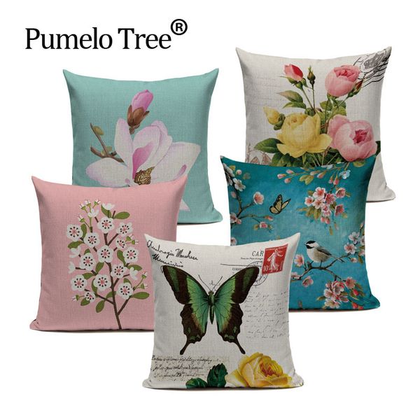cushion/decorative pillow custom cushion flowers watercolor cover vintage bird cases sofa decorative 45*45cm
cushion/decorative pillow custom cushion flowers watercolor cover vintage bird cases sofa decorative 45*45cm