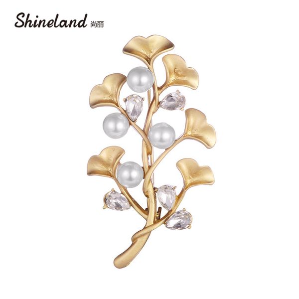 pins, brooches shineland fashion imitation pearl crystal vintage bridal gold color flower leaf pin for women scarf buckle accessories, Gray
pins, brooches shineland fashion imitation pearl crystal vintage bridal gold color flower leaf pin for women scarf buckle accessories, Gray