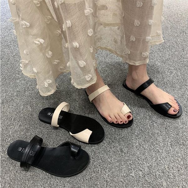 slippers women wear 2020 summer new korean fashion set toe with flat bottom casual beach sandals and slippers, Black
slippers women wear 2020 summer new korean fashion set toe with flat bottom casual beach sandals and slippers, Black