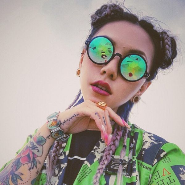 unique and interesting design round kaleidoscope glasses fashion rainbow prism sunglasses party rave dancing glasses pc uu
unique and interesting design round kaleidoscope glasses fashion rainbow prism sunglasses party rave dancing glasses pc uu