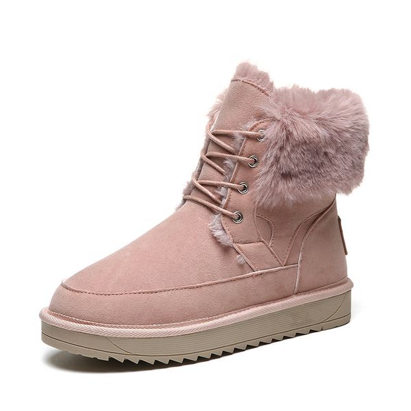 suede leather women winter ankle boots for woman snow boots wool fur lined warm shoes waterproof pink, Black
suede leather women winter ankle boots for woman snow boots wool fur lined warm shoes waterproof pink, Black