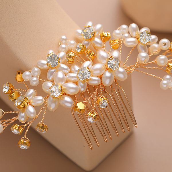 golden hair combs pearl crystal hair jewelry bride combs headdress wedding headbands for bride, Golden;silver
golden hair combs pearl crystal hair jewelry bride combs headdress wedding headbands for bride, Golden;silver