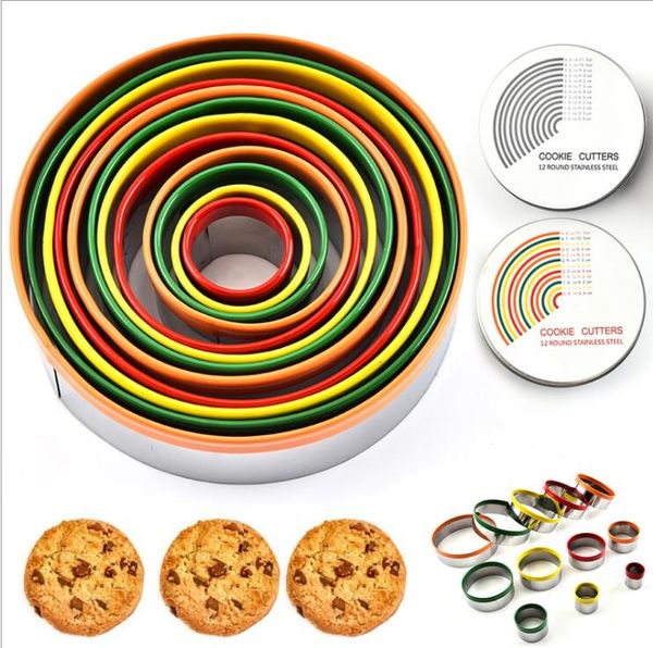 яйцо mold красочные нержавеющей стали бисквит набор для резки круглой формы для резки пресс-формы мусс торт печенье пончики cutter кухни инс
яйцо mold красочные нержавеющей стали бисквит набор для резки круглой формы для резки пресс-формы мусс торт печенье пончики cutter кухни инс