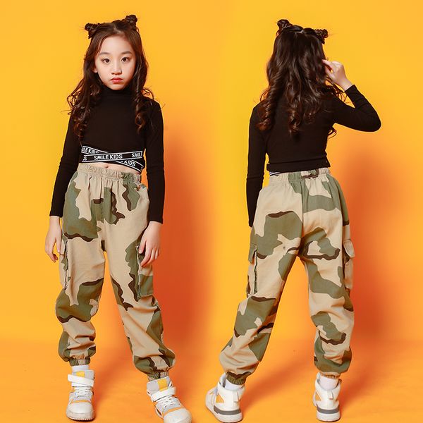 hip hop dance costumes crop cross coat camouflage pants girls jazz clothing children street dancing stage performance wear, White
hip hop dance costumes crop cross coat camouflage pants girls jazz clothing children street dancing stage performance wear, White