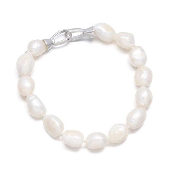 natural pearl bracelet baroque style pearl bracelet design for women charm party wedding anniversary gifts size 19cm, Golden;silver
natural pearl bracelet baroque style pearl bracelet design for women charm party wedding anniversary gifts size 19cm, Golden;silver
