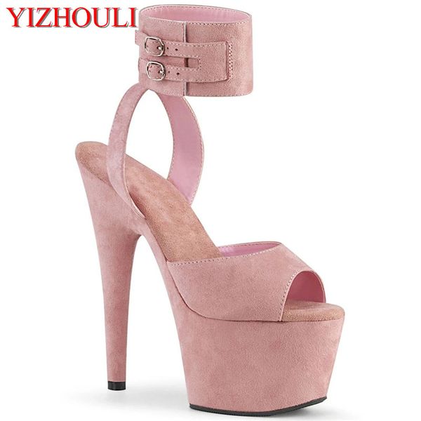 suede root waterproof platform, summer 17 cm stiletto heels, nightclub 7 inch stiletto heels, sandals, Black
suede root waterproof platform, summer 17 cm stiletto heels, nightclub 7 inch stiletto heels, sandals, Black