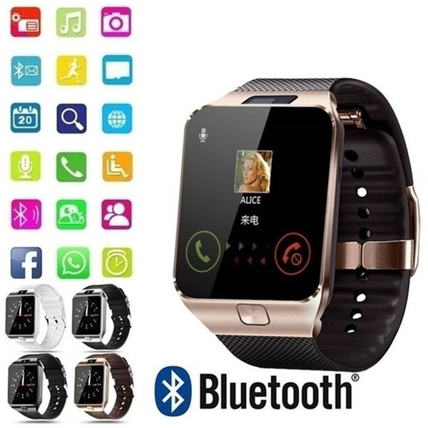 smart watch with camera bluetooth wrist watch sim card for ios&android