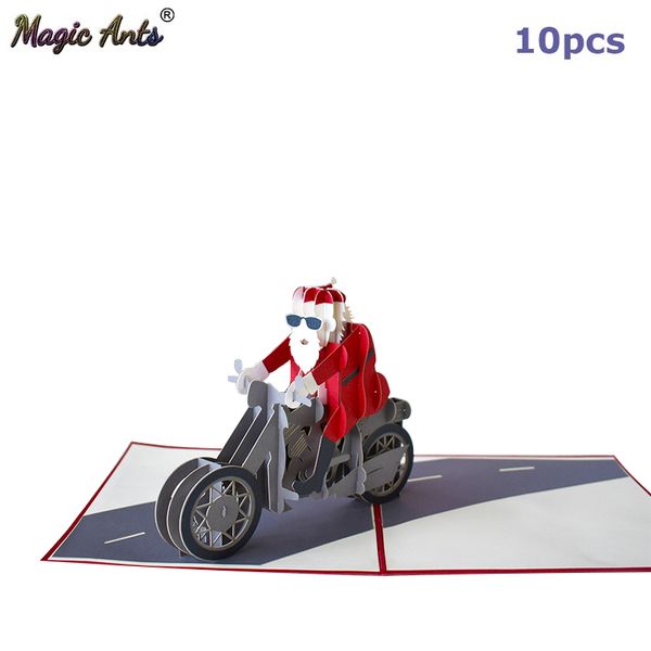 greeting cards 10 pack christmas santa claus ride a motorcycle -up with envelope year gifts handmade
greeting cards 10 pack christmas santa claus ride a motorcycle -up with envelope year gifts handmade