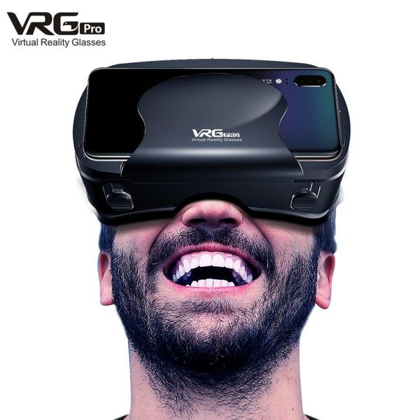 vrg pro 3d glasses virtual reality full screen visual wide-angle glasses for 5 to 7 inch smartphone devices
vrg pro 3d glasses virtual reality full screen visual wide-angle glasses for 5 to 7 inch smartphone devices