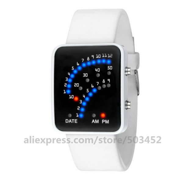 100pcs/lot led watch men silicone belt reloj square montre homme wrist electronic big screen luxurious relogio masculino, Slivery;brown
100pcs/lot led watch men silicone belt reloj square montre homme wrist electronic big screen luxurious relogio masculino, Slivery;brown