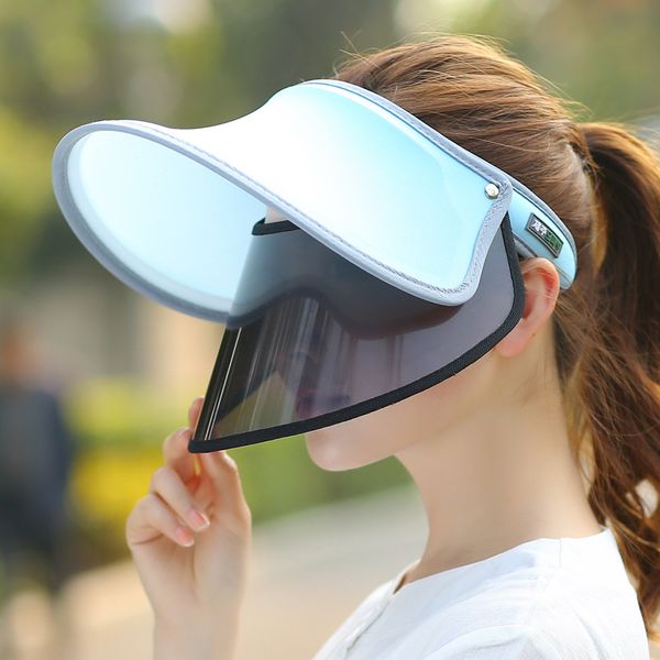 anti-uv sunscreen hats men women 2020 new summer pure color adjustable outdoor beach seaside 45cm breathable empty roof sunhat, Blue;gray
anti-uv sunscreen hats men women 2020 new summer pure color adjustable outdoor beach seaside 45cm breathable empty roof sunhat, Blue;gray