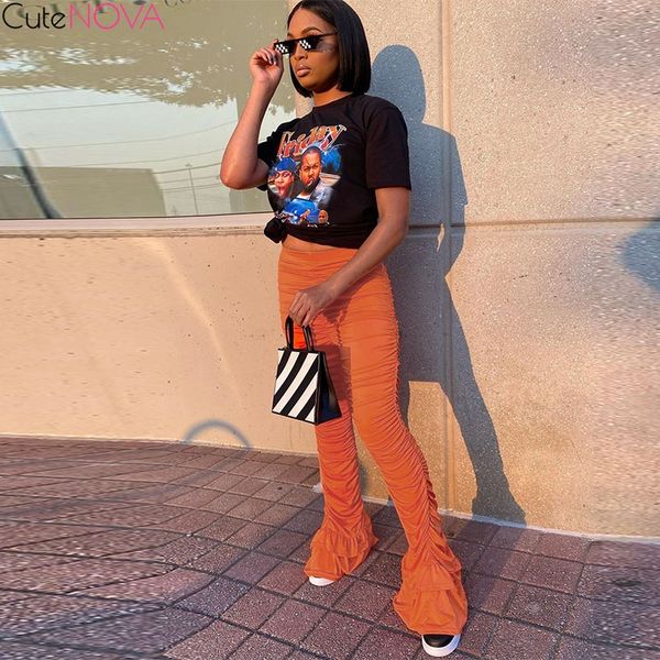 cutenova fall casual stacked women pants solid color drape skinny fashion female flares trousers party clubwear streetwear, Black;white
cutenova fall casual stacked women pants solid color drape skinny fashion female flares trousers party clubwear streetwear, Black;white