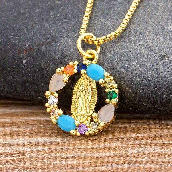 gold color virgin mary necklace for women church christian prayer jesus religion pendant necklace jewelry gift, Silver
gold color virgin mary necklace for women church christian prayer jesus religion pendant necklace jewelry gift, Silver