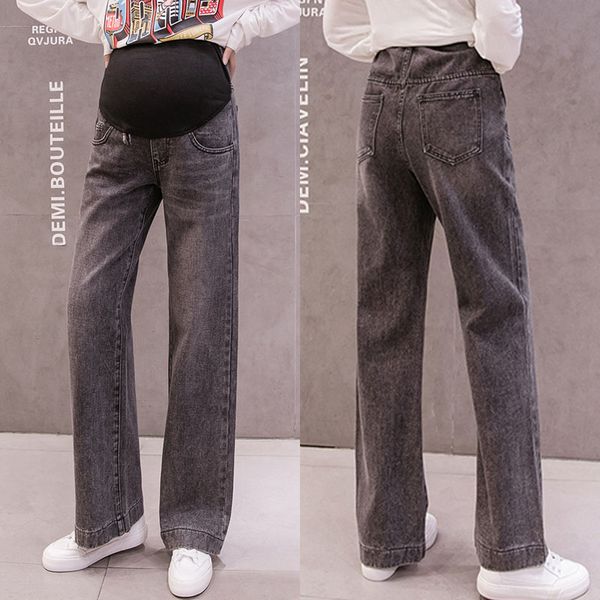 maternity bottoms wide leg jeans pants for pregnant women trousers high waist comfortable loose pregnancy clothes, White
maternity bottoms wide leg jeans pants for pregnant women trousers high waist comfortable loose pregnancy clothes, White