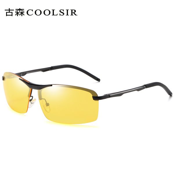 sunglasses men's aluminum magnesium polarized night vision discoloration driver mirror 6089, White;black
sunglasses men's aluminum magnesium polarized night vision discoloration driver mirror 6089, White;black