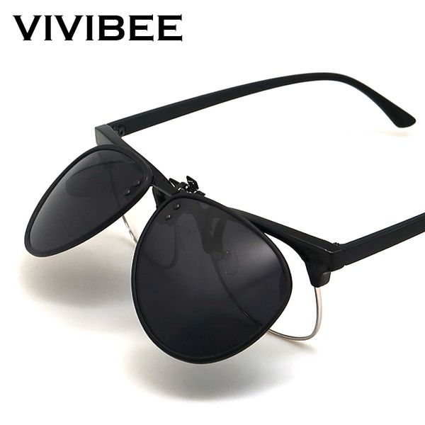 vivibee 2020 new flip up clip on sunglasses polarized men driving pilot night vision lens sun glasses anti-uva uvb goggles, White;black
vivibee 2020 new flip up clip on sunglasses polarized men driving pilot night vision lens sun glasses anti-uva uvb goggles, White;black