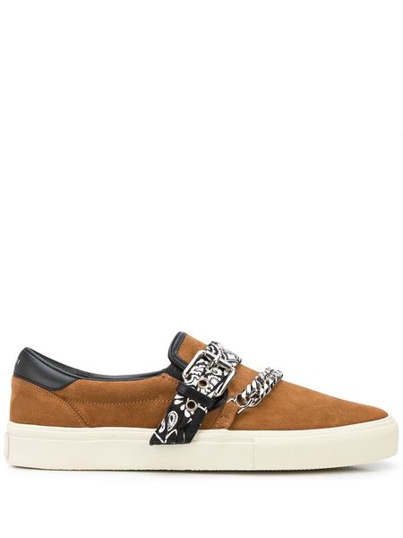 new season man bandana chain slip-on sneakers western street style runway bandana brown shoes, Black
new season man bandana chain slip-on sneakers western street style runway bandana brown shoes, Black