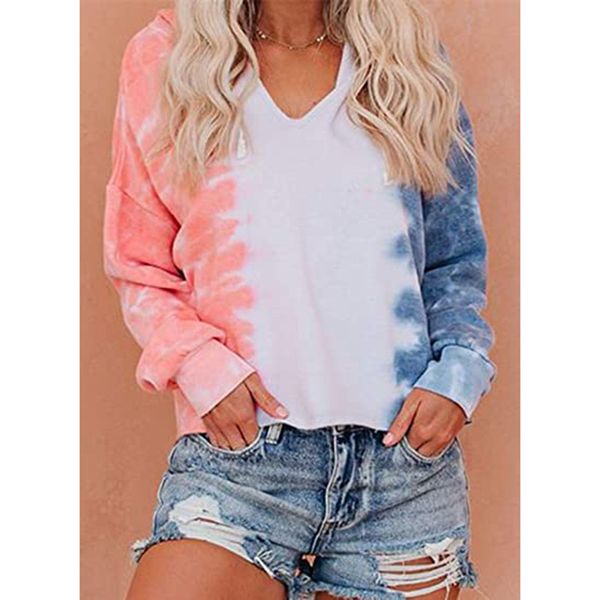 women hoodies hooded designer color gradient sweaters long sleeve blouse girls hip hop t-shirt tie dyed pullover sweatshirts cz8241, White
women hoodies hooded designer color gradient sweaters long sleeve blouse girls hip hop t-shirt tie dyed pullover sweatshirts cz8241, White