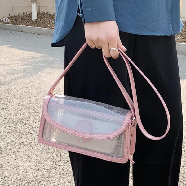 transparent square crossbody bag 2020 summer new quality pvc jelly bag women's handbag contrast color shoulder messenger
transparent square crossbody bag 2020 summer new quality pvc jelly bag women's handbag contrast color shoulder messenger