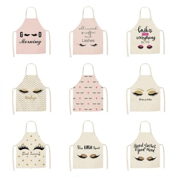 eye lashes printed home kitchen apron clean water-proof oil-proof apron kids men women chef cooking aprons53-65cm
eye lashes printed home kitchen apron clean water-proof oil-proof apron kids men women chef cooking aprons53-65cm