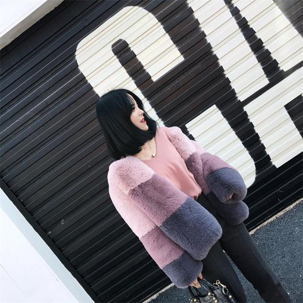 women coat plus size short outerwear thicken wool coat winter outwear warm long sleeve splice jacket gh6, Black
women coat plus size short outerwear thicken wool coat winter outwear warm long sleeve splice jacket gh6, Black