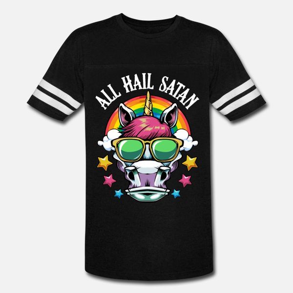 all hail satan unicorn rainbow stars gift t shirt men customized cotton size s-3xl cool gift humor summer vintage shirt, White;black
all hail satan unicorn rainbow stars gift t shirt men customized cotton size s-3xl cool gift humor summer vintage shirt, White;black