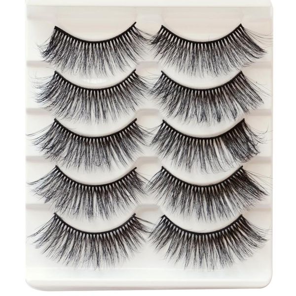 false eyelashes wzsqjn 5pairs 3d natural/thick long eye lashes makeup beauty extension tools
false eyelashes wzsqjn 5pairs 3d natural/thick long eye lashes makeup beauty extension tools