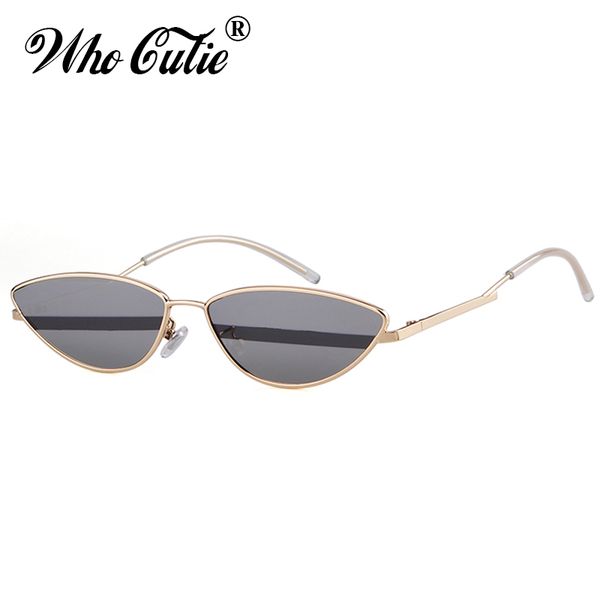 who cutie brand designer sunglasses women 2020 retro vintage tiny slim cat eye summer sun glasses men shades om680, White;black
who cutie brand designer sunglasses women 2020 retro vintage tiny slim cat eye summer sun glasses men shades om680, White;black