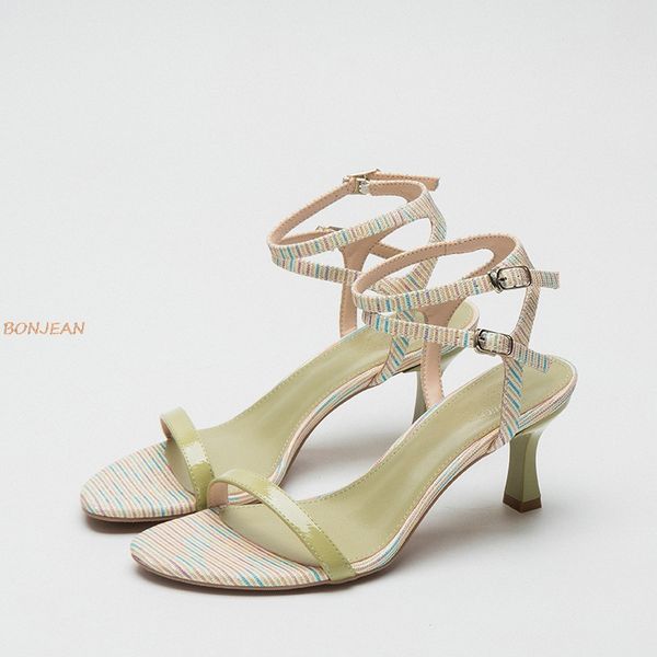women summer party thin heel sandals shoes woman quality leather sxey fashion sandalias ankle strap mujer sapato feminino, Black
women summer party thin heel sandals shoes woman quality leather sxey fashion sandalias ankle strap mujer sapato feminino, Black