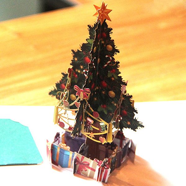 3d greeting cards christmas tree xmas thanks holiday gift 
3d greeting cards christmas tree xmas thanks holiday gift
