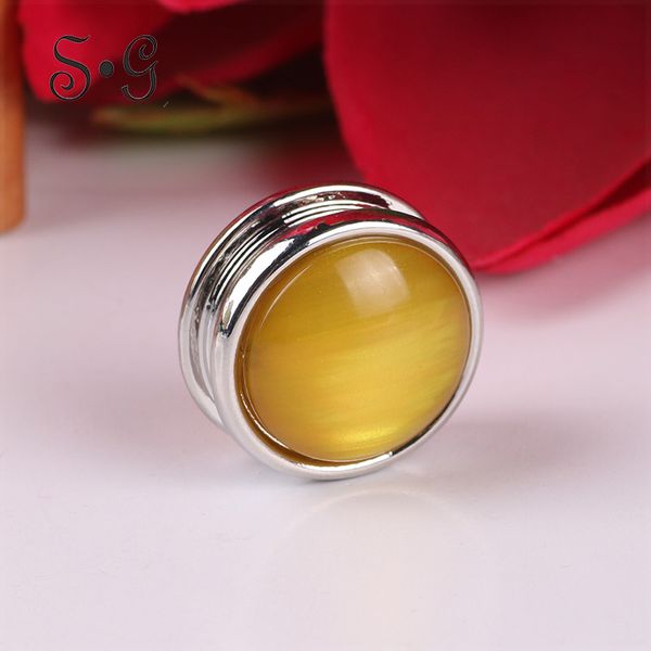 women magnet opal brooches classic fashion scarf buckle accessories jewelry for women round zinc alloy magnet hijab brooch, Gray
women magnet opal brooches classic fashion scarf buckle accessories jewelry for women round zinc alloy magnet hijab brooch, Gray