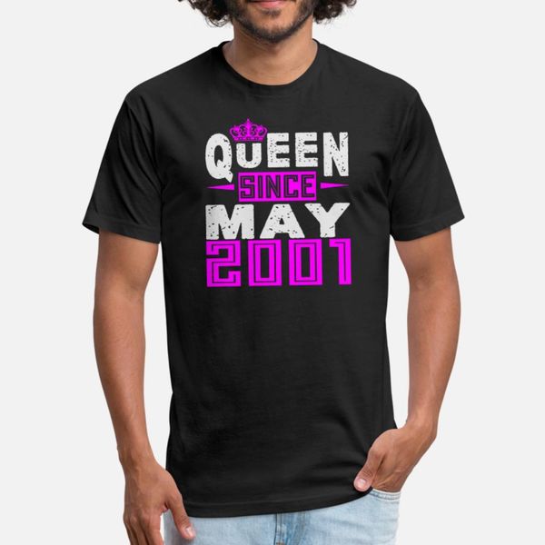 queen since may 2001 t shirt men customized cotton round collar pictures sunlight breathable summer style novelty shirt
queen since may 2001 t shirt men customized cotton round collar pictures sunlight breathable summer style novelty shirt