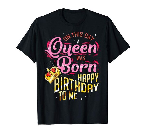on this day a queen was born happy birthday to me t-shirt new famous brand men tees brand slim clothing retro t shirts
on this day a queen was born happy birthday to me t-shirt new famous brand men tees brand slim clothing retro t shirts