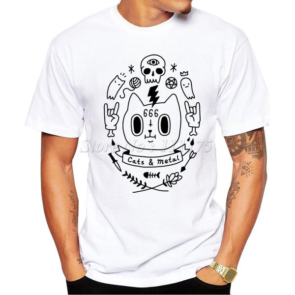 2019 new arrivals fashion cats and metal printed men's t shirt cool hipster style t-shirt
2019 new arrivals fashion cats and metal printed men's t shirt cool hipster style t-shirt